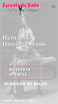 Mobile Screenshot of dancingdreams.es